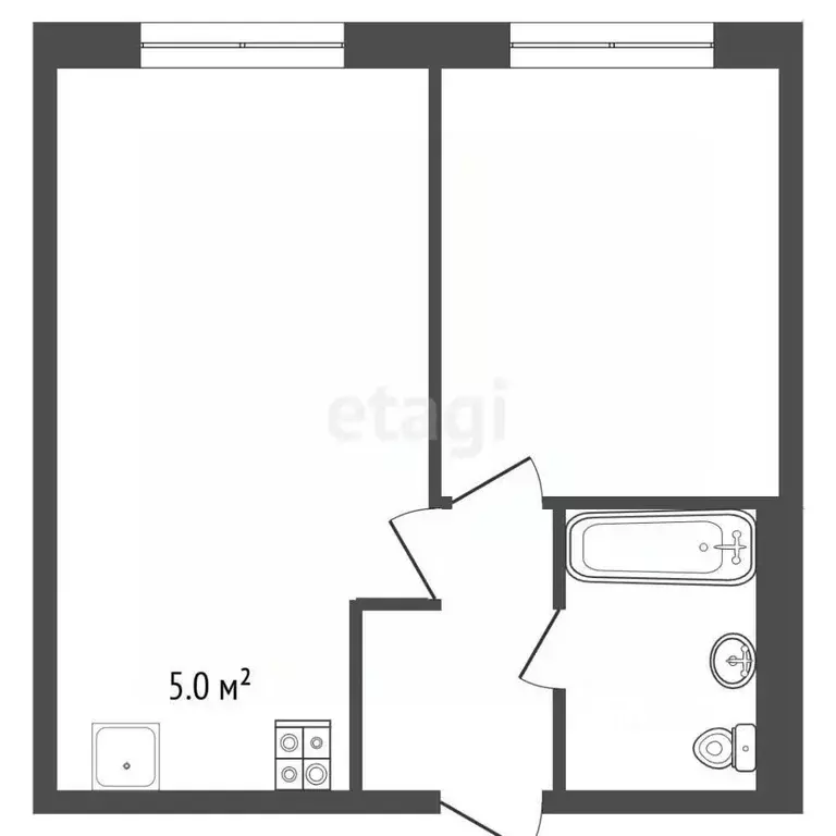 1-к кв. Москва Большая Академическая ул., 85к2 (35.3 м) - Фото 2