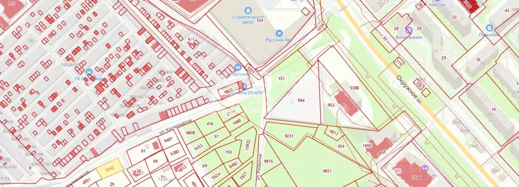 Участок в Вологодская область, Вологда ул. Космонавтов (7.2 сот.) - Фото 2
