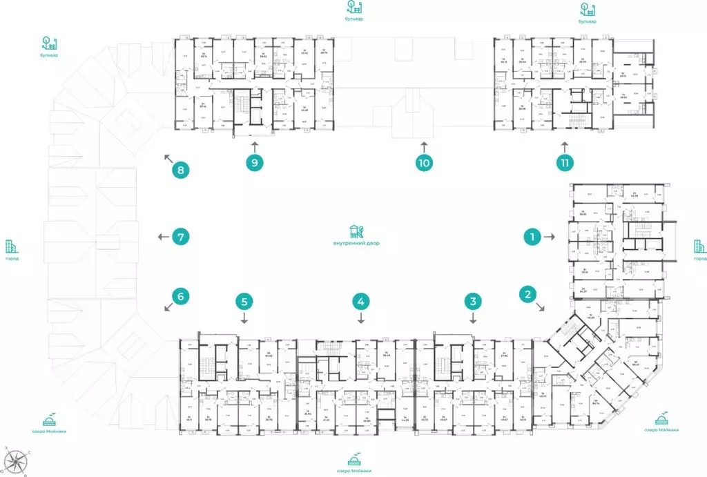 1-к кв. Крым, Евпатория  (39.15 м) - Фото 2