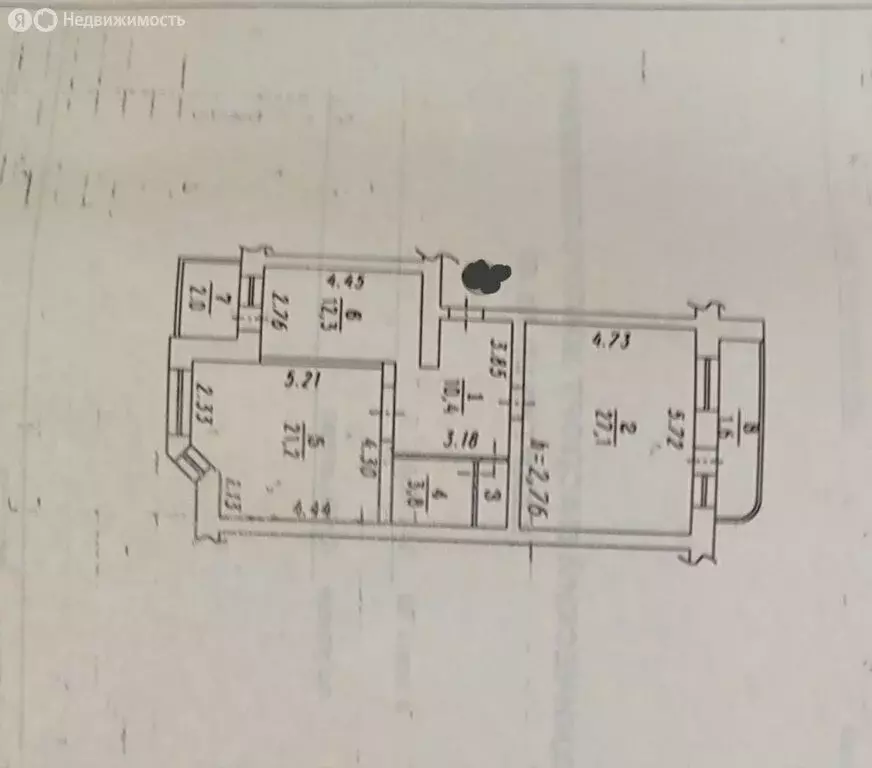 2-комнатная квартира: Омск, улица Куйбышева, 148/1 (80.1 м) - Фото 2