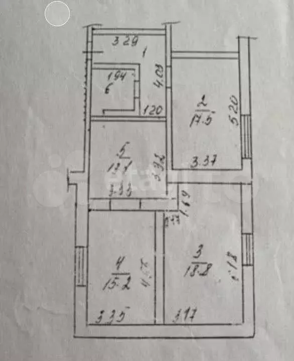 2-к. квартира, 77 м, 4/5 эт. - Фото 0