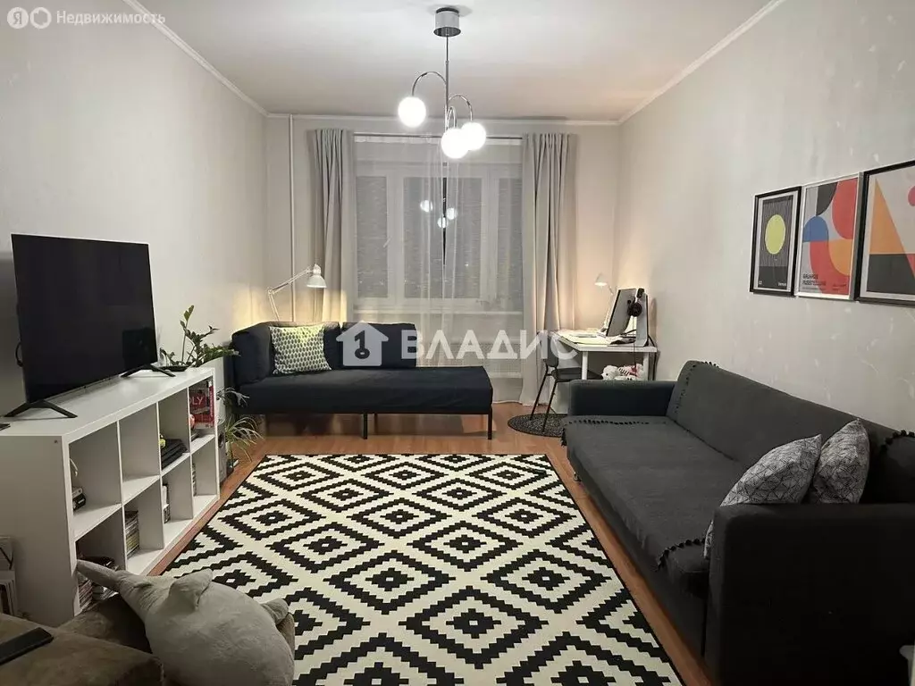 2-комнатная квартира: Москва, улица Татьяны Макаровой, 3 (72.2 м) - Фото 1
