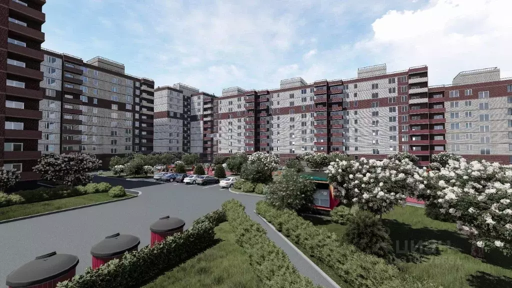 2-к кв. Псковская область, Псков ул. Юности, 32 (53.8 м) - Фото 2