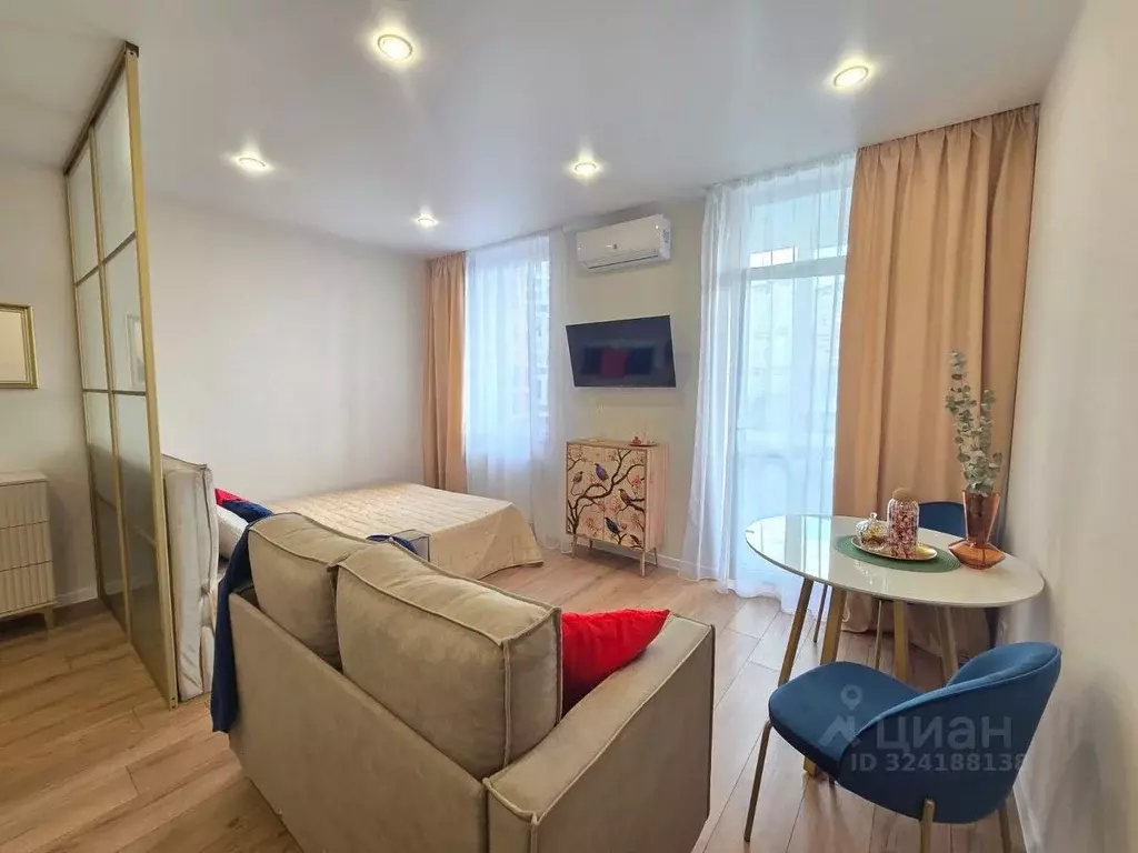 Студия Ростовская область, Ростов-на-Дону ул. Нансена, 109/5 (32.0 м) - Фото 2