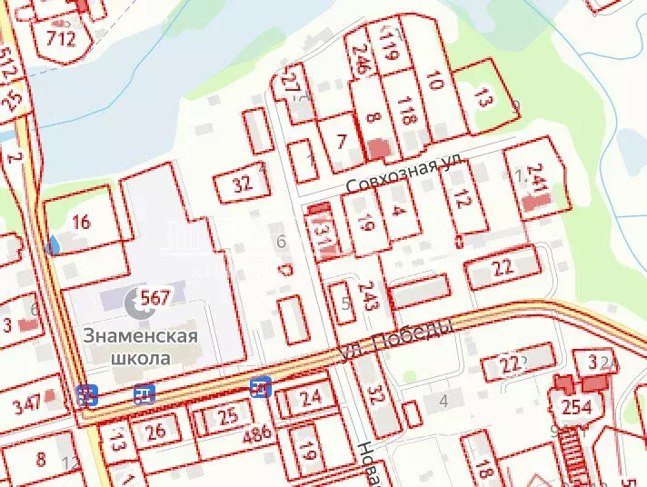 Участок в посёлок Знаменский, Совхозная улица (16.81 м) - Фото 2