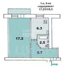 1-к кв. Челябинская область, Челябинск просп. Победы, 165 (31.0 м) - Фото 1