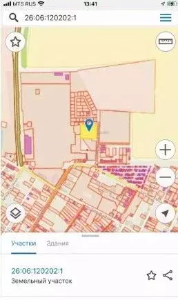 Участок в Ставропольский край, Изобильный ул. Доватора, 1 (71.12 сот.) - Фото 1