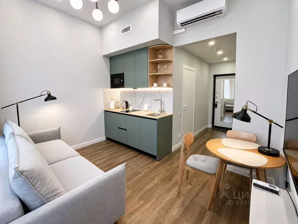 Студия Москва Ленинградский просп., 47С2 (22.0 м) - Фото 1