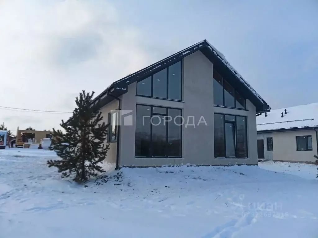 Дом в Новосибирская область, Мошковский район, пос. Октябрьский ул. ... - Фото 1