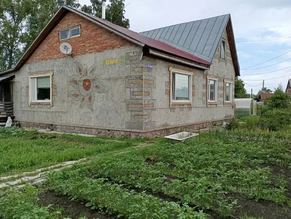 Дом в Омская область, Омский район, Лузинское с/пос, д. Приветная  ... - Фото 1