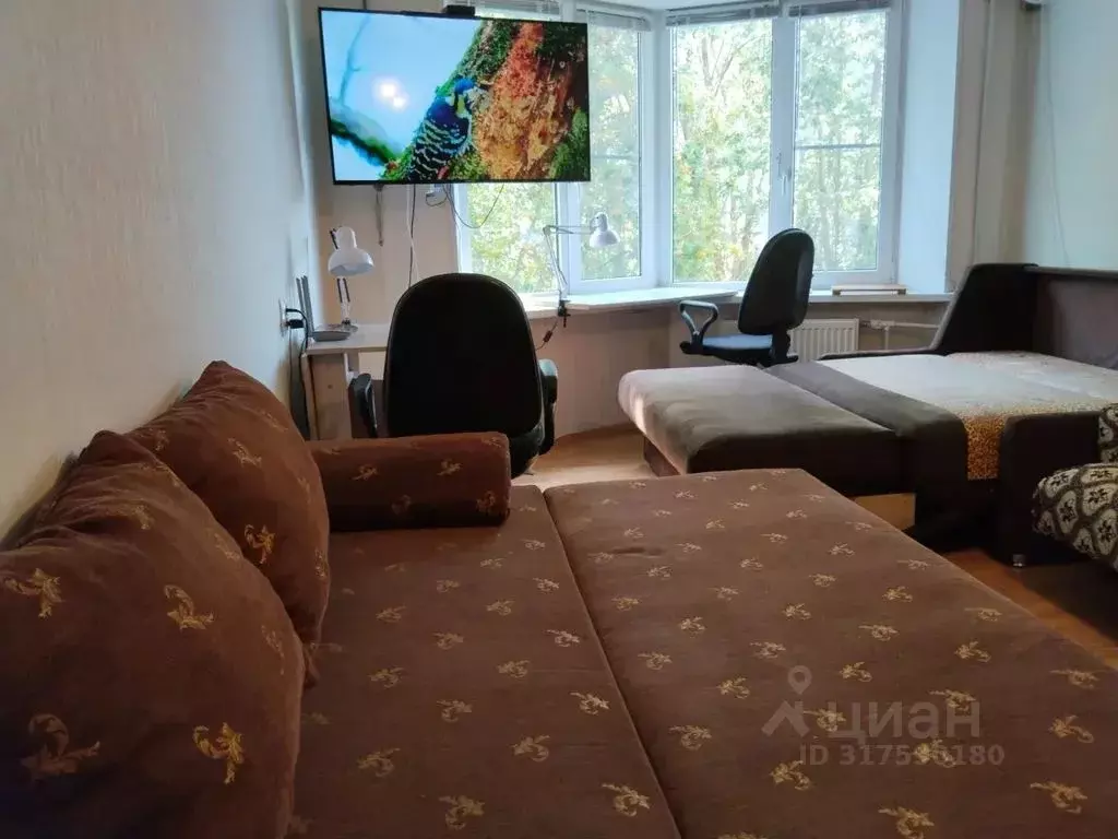 1-к кв. Санкт-Петербург ул. Ольги Берггольц, 29К2 (33.0 м) - Фото 1
