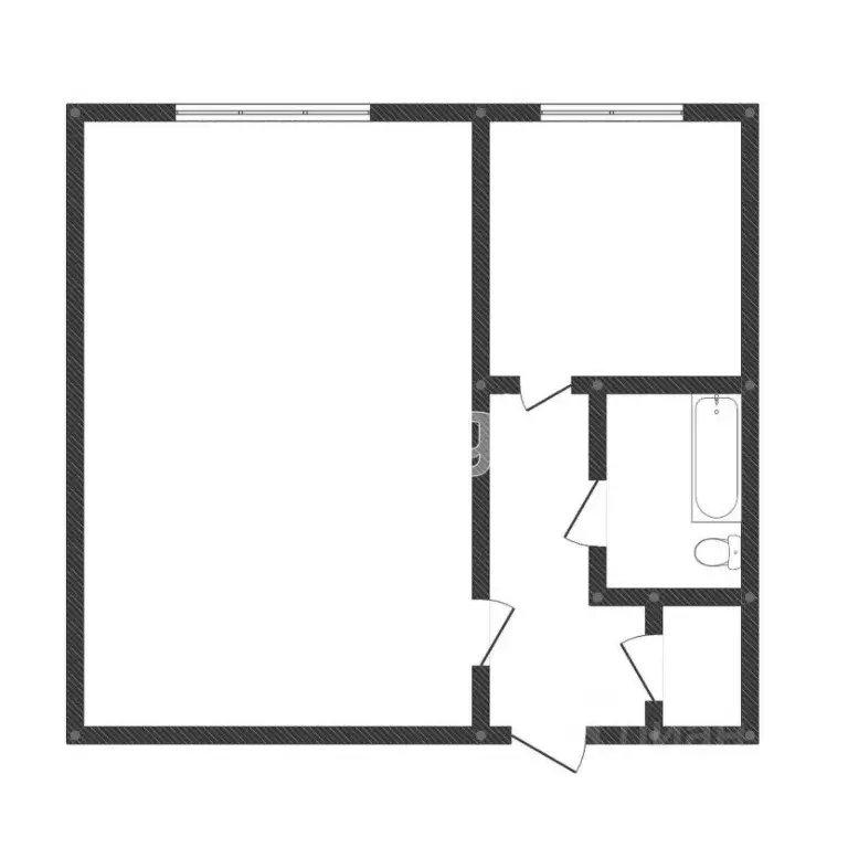 1-к кв. Челябинская область, Озерск ул. Дзержинского, 52 (29.0 м) - Фото 2