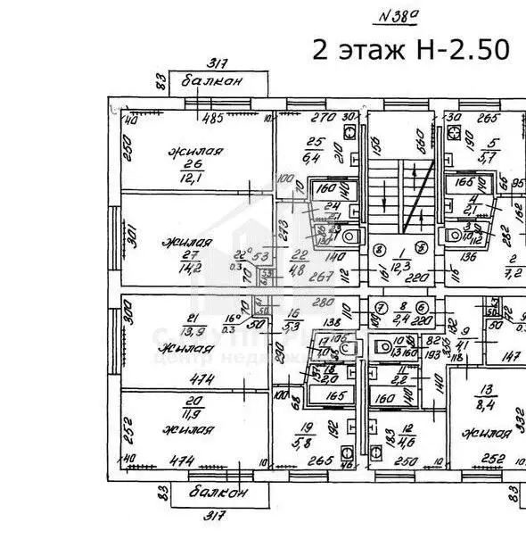 2-к кв. Калининградская область, Калининград ул. Космонавта Леонова, ... - Фото 2