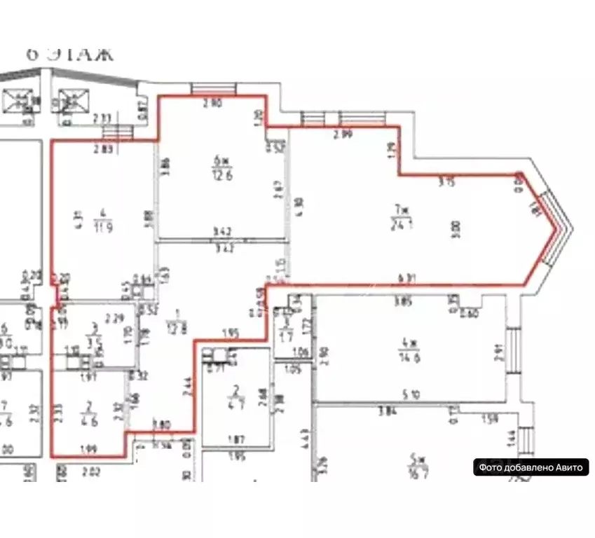 2-к кв. Калининградская область, Калининград ул. Гайдара, 90 (72.3 м) - Фото 2