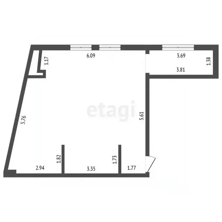 2-к кв. Камчатский край, Петропавловск-Камчатский просп. Циолковского, ... - Фото 2