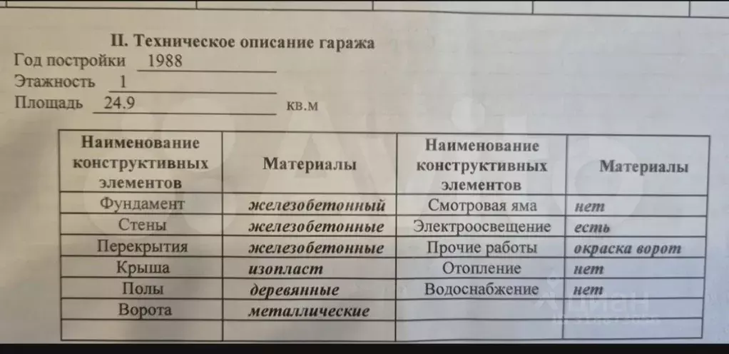 Гараж в Санкт-Петербург, Санкт-Петербург, Колпино Финляндская ул., 32 ... - Фото 1