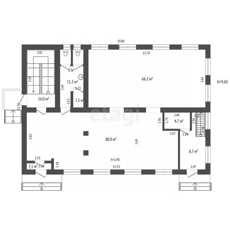 Склад в Забайкальский край, Чита Байкальская ул., 83 (164 м) - Фото 2