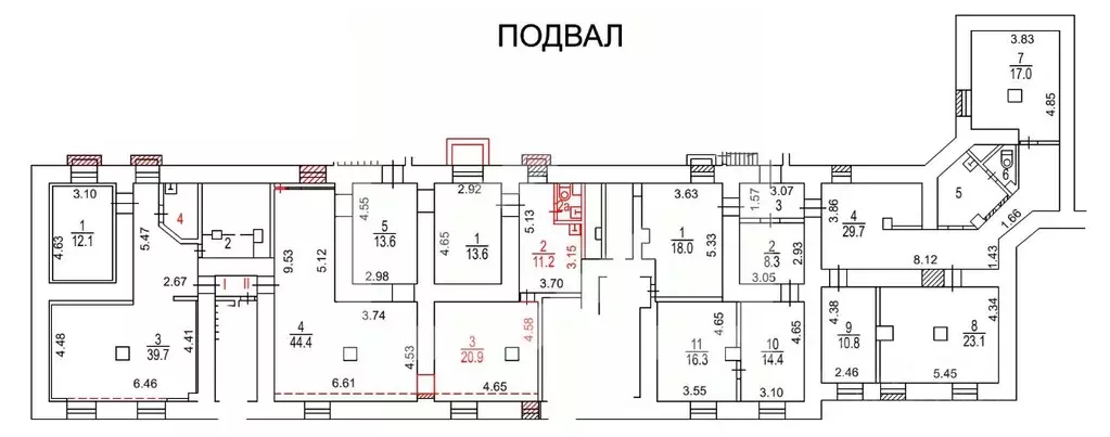 Торговая площадь в Москва Студенческая ул., 28к1 (106 м) - Фото 2