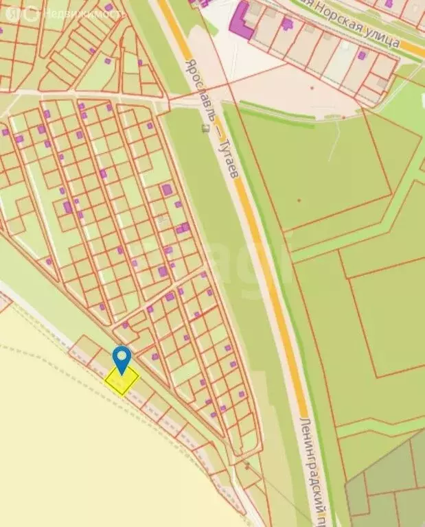 Участок в Ярославль, Дзержинский район (903 м) - Фото 1