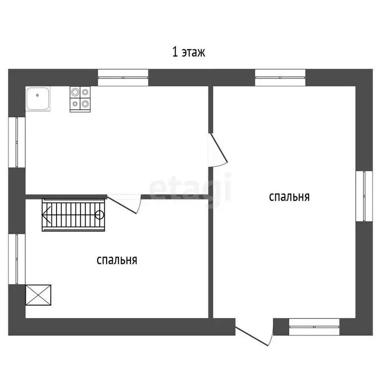 Дом в Московская область, городской округ Серпухов, СНТ Сигнал (70 м) - Фото 2