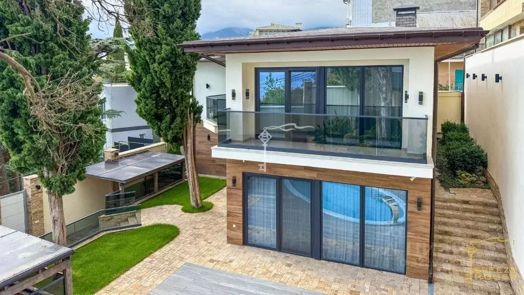 Дом в Крым, Ялта муниципальный округ, Массандра пгт ул. Мира, 4А (220 ... - Фото 2