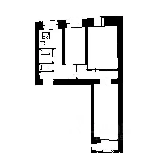 3-к кв. Санкт-Петербург просп. Славы, 2К1 (57.8 м) - Фото 2