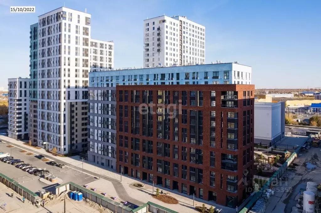 1-к кв. Тюменская область, Тюмень Харьковская ул., 76 (27.43 м) - Фото 1