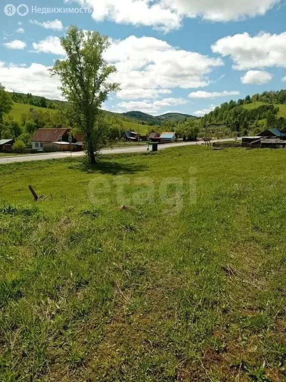 Участок в Чойский район, село Сугул, Поселковая улица (25 м) - Фото 2