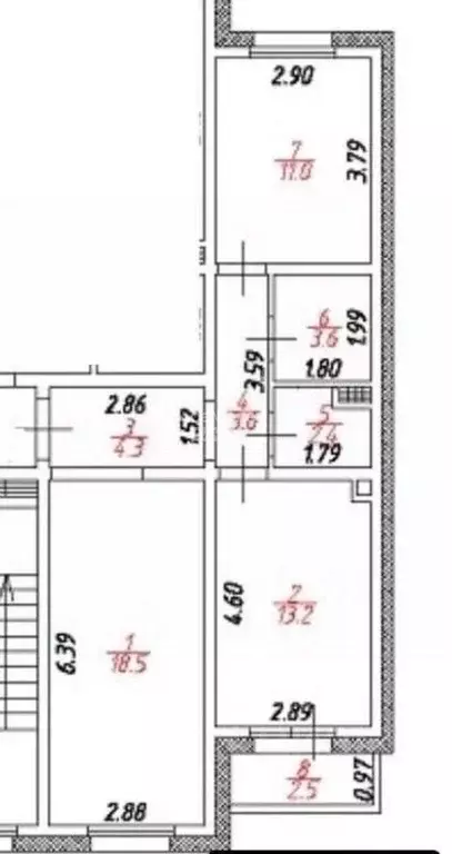 2-к кв. Иркутская область, Иркутск Депутатская ул., 87/13 (57.0 м) - Фото 2