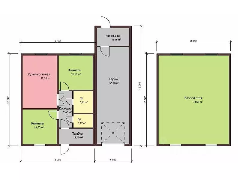 Дом в Забайкальский край, Чита Амурский мкр, 118 (173 м) - Фото 2