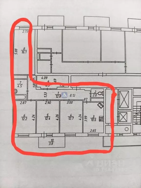 4-к кв. Тюменская область, Тюмень ул. Прокопия Артамонова, 4 (89.9 м) - Фото 2