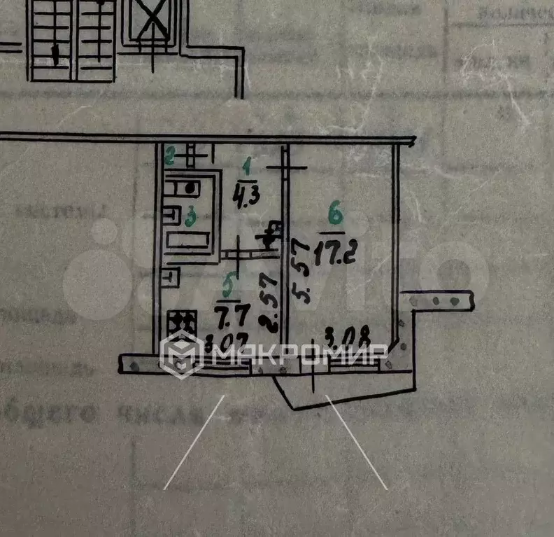 1-к. квартира, 33,5 м, 7/9 эт. - Фото 0