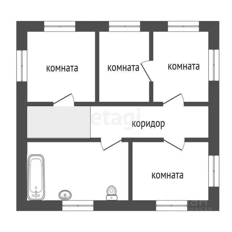 Дом в Красноярский край, Красноярск городской округ, пос. Солонцы ул. ... - Фото 2