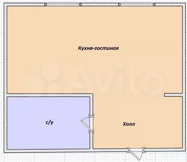 Апартаменты-студия, 28 м, 17/17 эт. - Фото 0