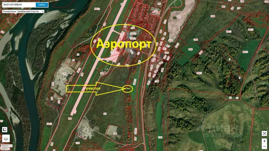 Участок в Алтай, Майминский район, с. Майма  (4.0 сот.) - Фото 1