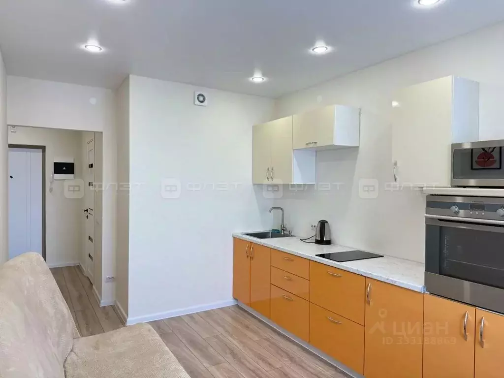 1-к кв. Татарстан, Казань ул. Рауиса Гареева, 103А (38.0 м) - Фото 2