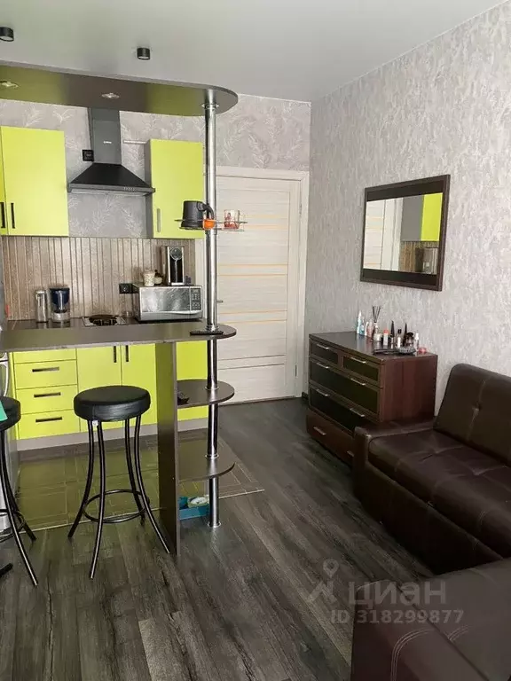 Студия Ярославская область, Ярославль ул. Городской Вал, 15к1 (25.0 м) - Фото 0
