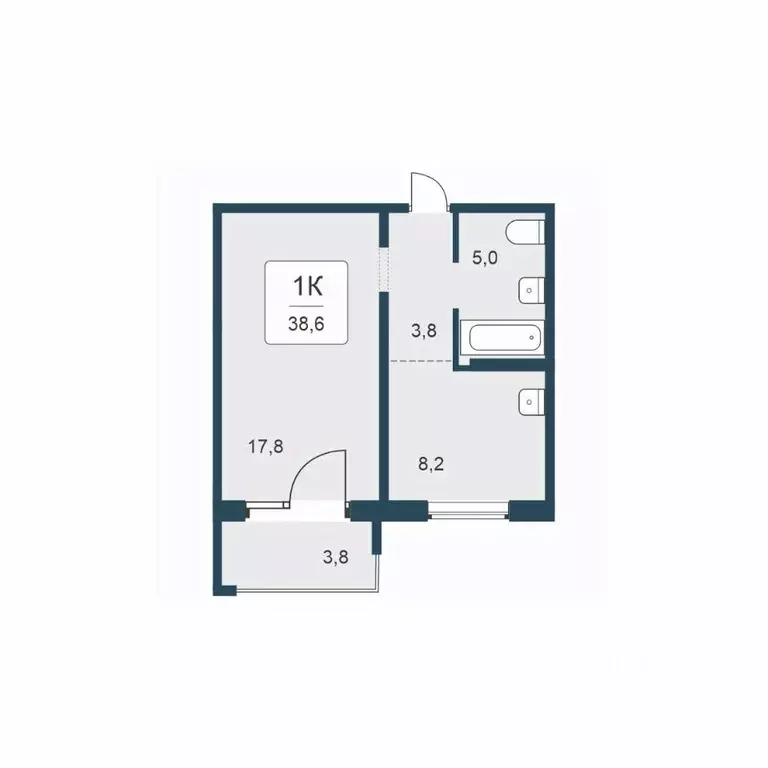 1-к кв. Новосибирская область, Новосибирск ул. Сибиряков-Гвардейцев, ... - Фото 1