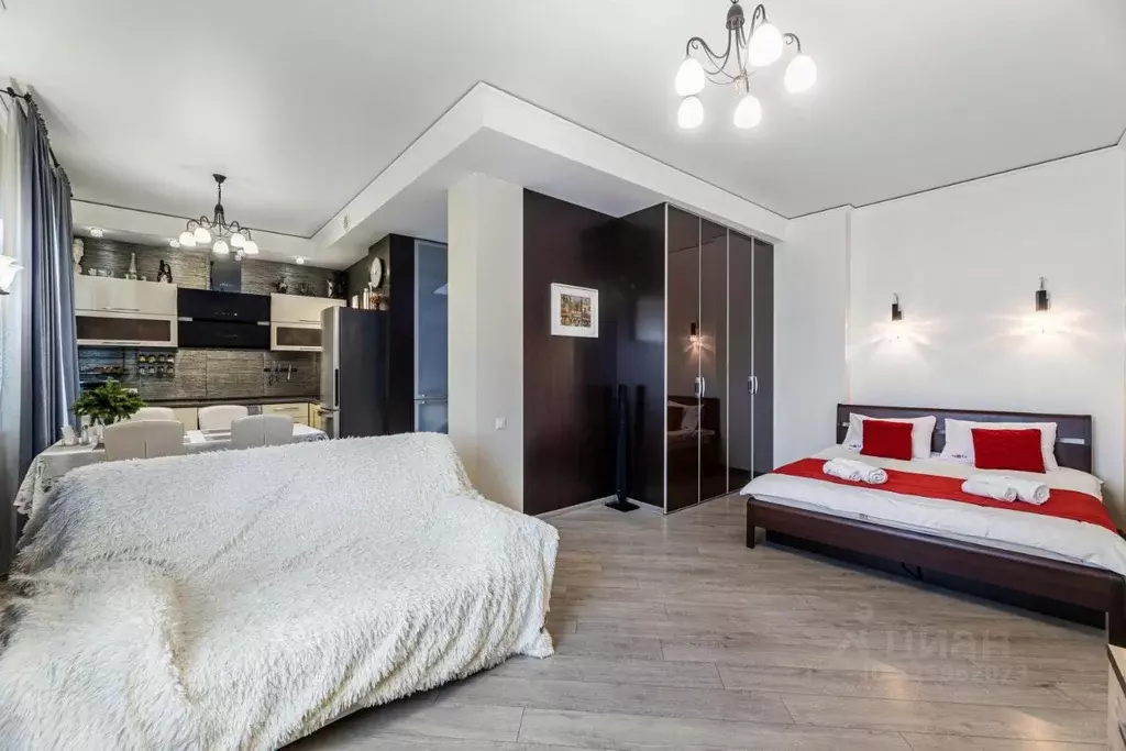 1-к кв. Татарстан, Казань Чистопольская ул., 36 (44.0 м) - Фото 2