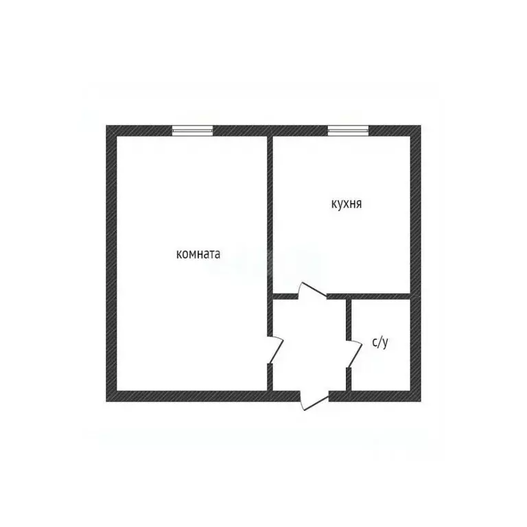 1-к кв. Курганская область, Курган Заозерный жилрайон, 11-й мкр, 7 ... - Фото 2