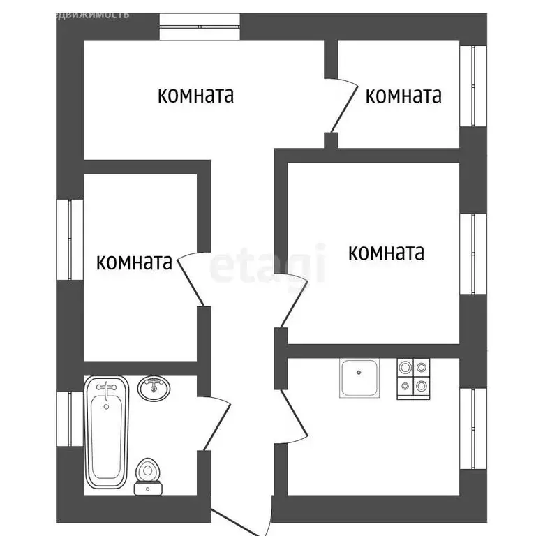 Дом в село Плешково, Советская улица (90.8 м) - Фото 1