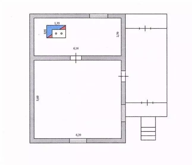 Дом в Амурская область, Благовещенский район, с. Новотроицкое  (50 м) - Фото 2