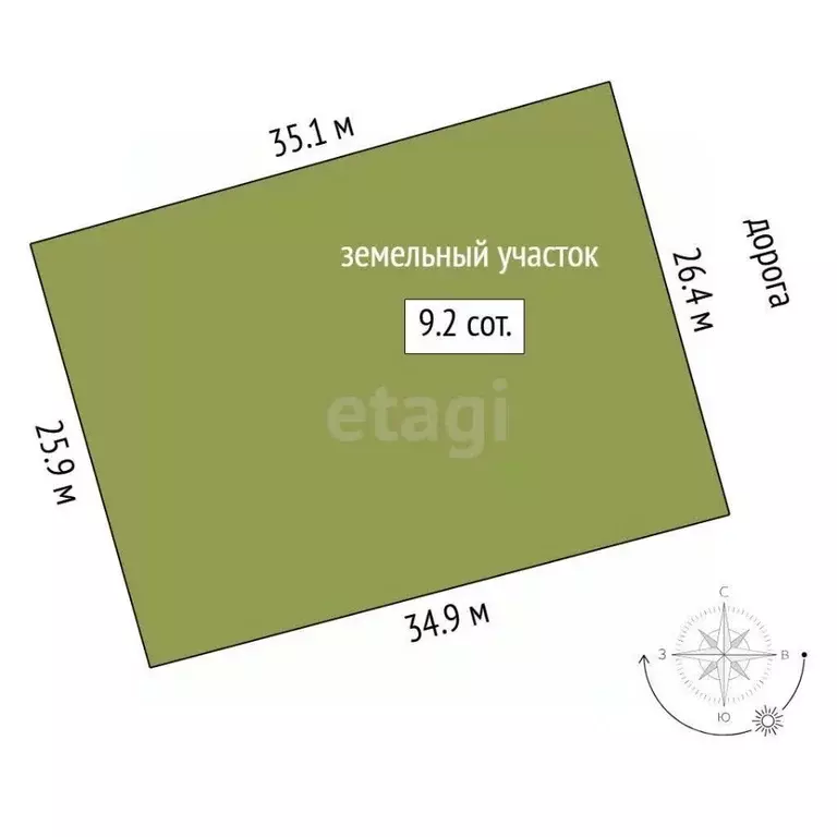 Участок в Тюменская область, Тюменский муниципальный округ, Садовые ... - Фото 2