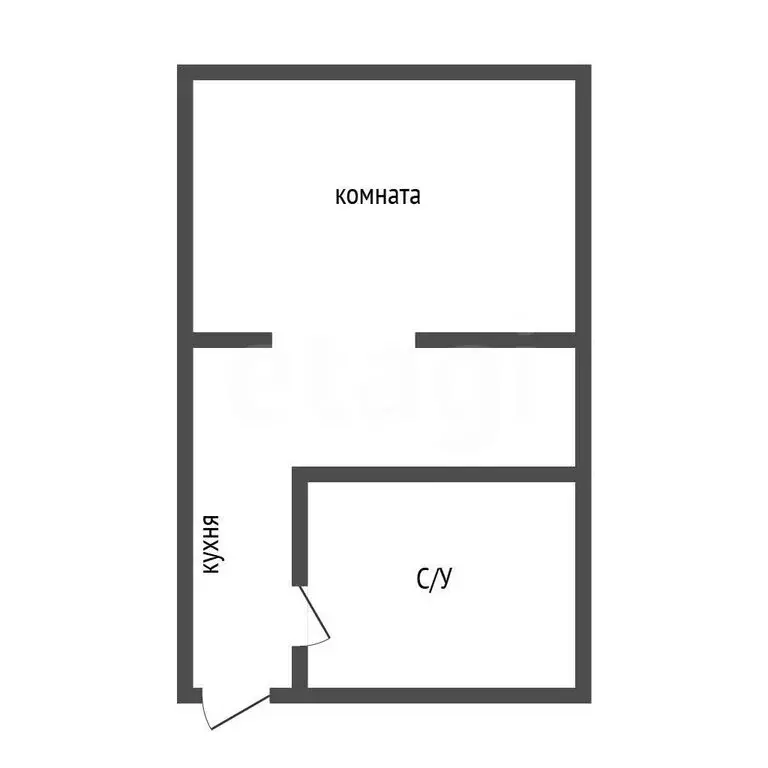 Квартира-студия: Воронеж, улица Молодогвардейцев, 14 (18 м) - Фото 0