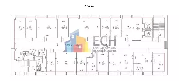 Офис в Тульская область, Тула ул. Луначарского, 1 (515 м) - Фото 1