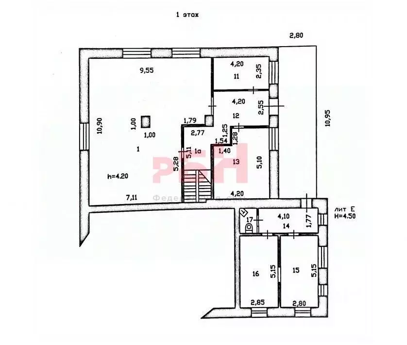 Торговая площадь в Пензенская область, Пенза ул. Гладкова (184 м) - Фото 2