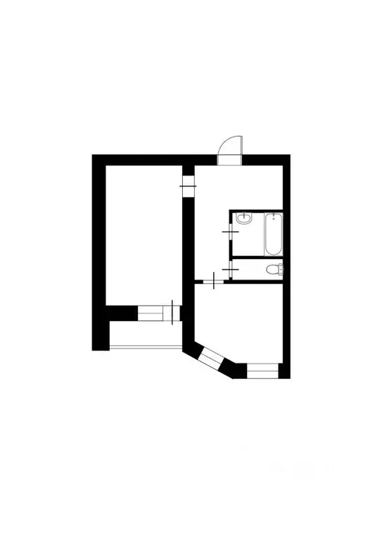 1-к кв. Московская область, Подольск ул. Некрасова, 1 (43.9 м) - Фото 2