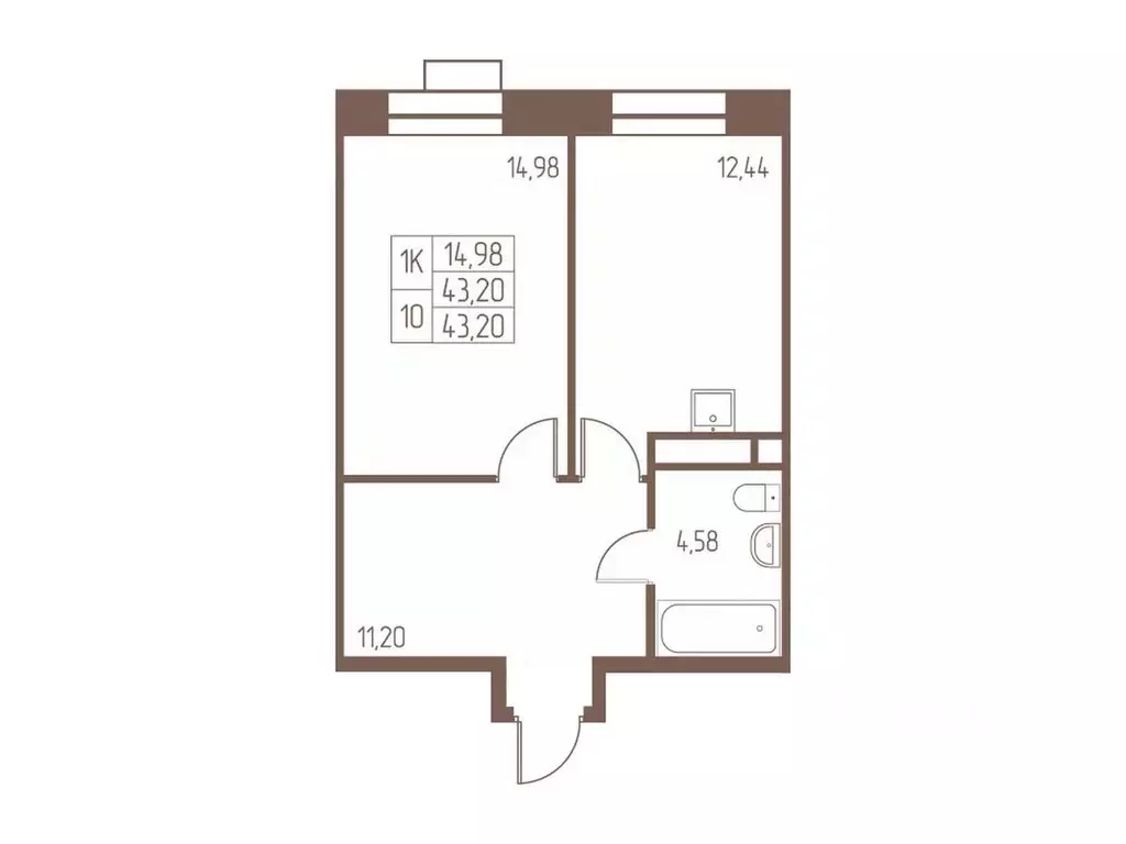1-к кв. Московская область, Ивантеевка Пушкинский городской округ, ... - Фото 1