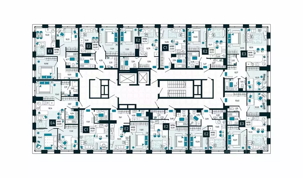 1-к кв. Тульская область, Тула ул. Чмутова, 158Д (31.92 м) - Фото 2