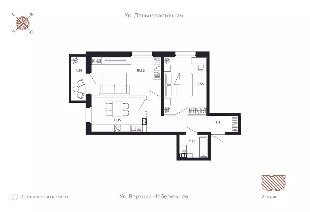 2-к кв. Иркутская область, Иркутск Октябрьский округ, Дом на ... - Фото 1